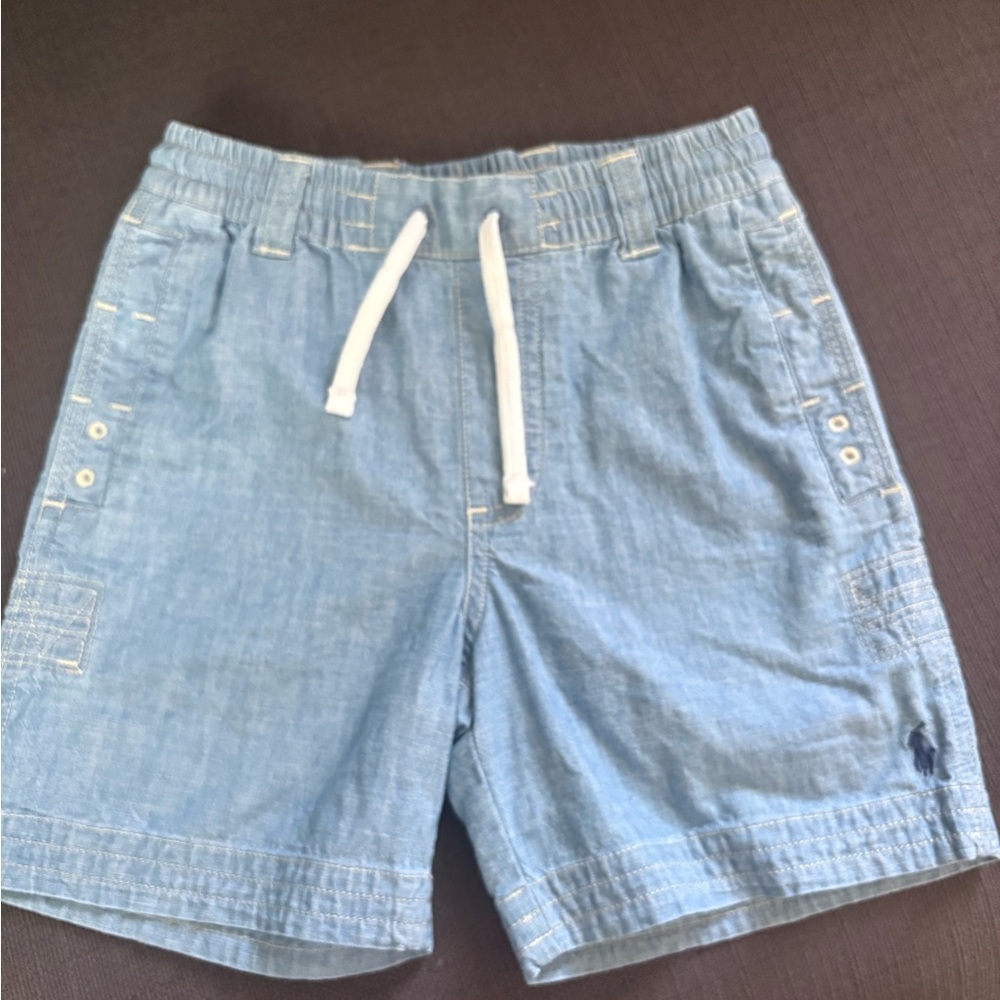 Polo by Ralph Lauren Chambray Blue Athletic Shorts